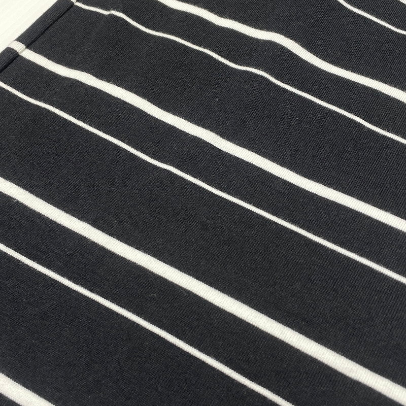 【中古品】【メンズ】 MARKA マーカ BORDER TEE S/S M21A-15CS01B ボーダー Tシャツ ショートスリーブ 半袖 トップス 140-260812-sa-13-tei サイズ：3 カラー：ブラック 万代Net店