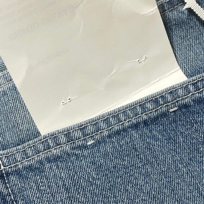 【中古品】【メンズ】 GRAPHPAPER グラフペーパー SELVAGE DENIM FIVE POCKET WIDE STRAIGHT PANTS GU261-40059LB サルベージ デニム ファイブ ポケット ワイド ストレート パンツ ボトムス 151-260812-sa-19-tei サイズ：2 カラー：インディゴ 万代Net店