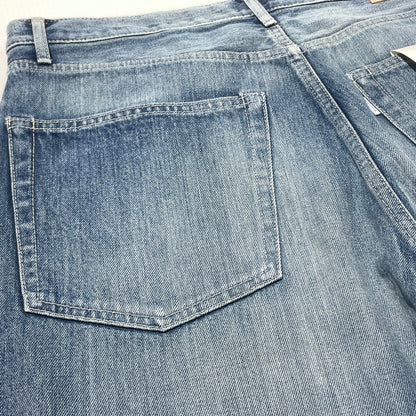 【中古品】【メンズ】 GRAPHPAPER グラフペーパー SELVAGE DENIM FIVE POCKET WIDE STRAIGHT PANTS GU261-40059LB サルベージ デニム ファイブ ポケット ワイド ストレート パンツ ボトムス 151-260812-sa-19-tei サイズ：2 カラー：インディゴ 万代Net店