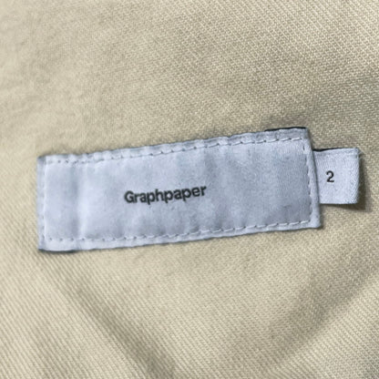 【中古品】【メンズ】 GRAPHPAPER グラフペーパー SELVAGE DENIM FIVE POCKET WIDE STRAIGHT PANTS GU261-40059LB サルベージ デニム ファイブ ポケット ワイド ストレート パンツ ボトムス 151-260812-sa-19-tei サイズ：2 カラー：インディゴ 万代Net店