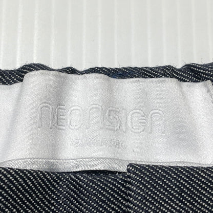 【中古品】【メンズ】 NEON SIGN ネオ サイン 22Ｗ WIDE DENIM SLACKS WOOL N1605 2022年冬 ワイド デニム スラックス ウール ボトムス ジーンズ 155-260812-sa-17-tei サイズ：48 カラー：ブルー 万代Net店