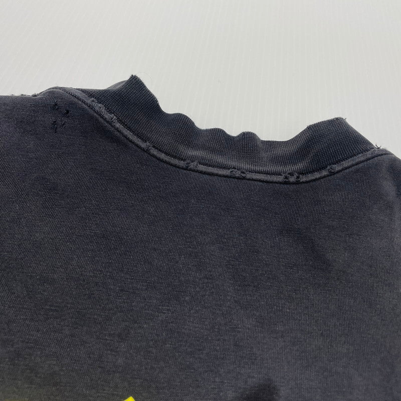 【中古品】【メンズ】 BALENCIAGA バレンシアガ 23SS TAPE TYPE MEDIUM FIT TEE 739784 2023春夏 テープ タイプ ミディアム フィット Tシャツ 半袖 トップス 141-260812-sa-12-tei サイズ：XS カラー：グレー 万代Net店