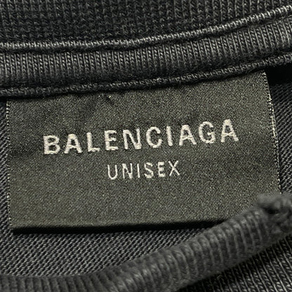【中古品】【メンズ】 BALENCIAGA バレンシアガ 23SS TAPE TYPE MEDIUM FIT TEE 739784 2023春夏 テープ タイプ ミディアム フィット Tシャツ 半袖 トップス 141-260812-sa-12-tei サイズ：XS カラー：グレー 万代Net店