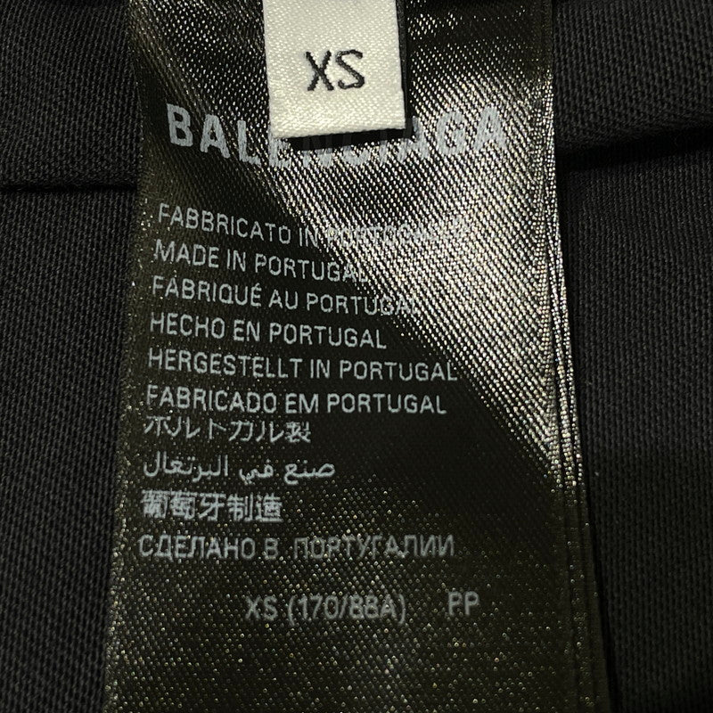 【中古品】【メンズ】 BALENCIAGA バレンシアガ 23SS TAPE TYPE MEDIUM FIT TEE 739784 2023春夏 テープ タイプ ミディアム フィット Tシャツ 半袖 トップス 141-260812-sa-12-tei サイズ：XS カラー：グレー 万代Net店