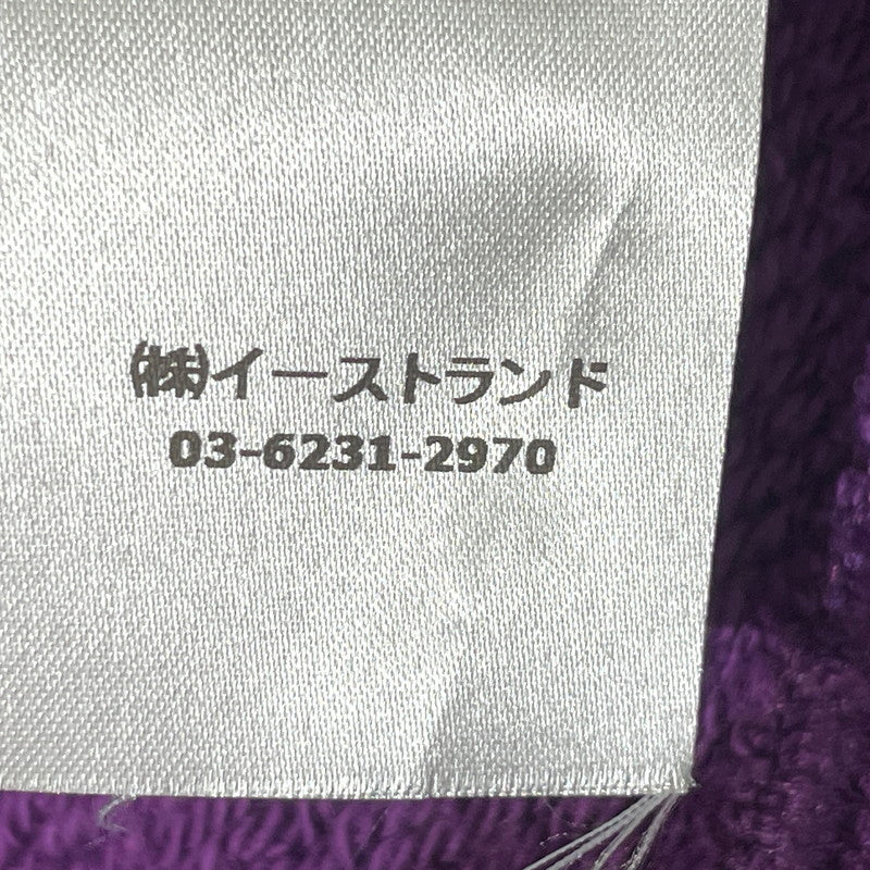 【中古品】【メンズ】 PALMANGELS パーム エンジェルス BEAR HOODIE PMBB058F21FLE007 ベア フーディー 長袖 トップス プルオーバーパーカー 002-260813-sa-09-tei サイズ：L カラー：パープル 万代Net店