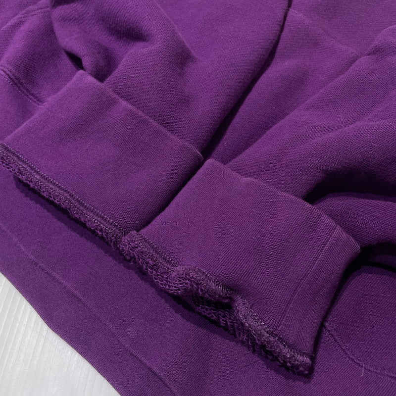 【中古品】【メンズ】 PALMANGELS パーム エンジェルス BEAR HOODIE PMBB058F21FLE007 ベア フーディー 長袖 トップス プルオーバーパーカー 002-260813-sa-09-tei サイズ：L カラー：パープル 万代Net店