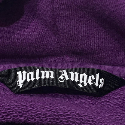 【中古品】【メンズ】 PALMANGELS パーム エンジェルス BEAR HOODIE PMBB058F21FLE007 ベア フーディー 長袖 トップス プルオーバーパーカー 002-260813-sa-09-tei サイズ：L カラー：パープル 万代Net店