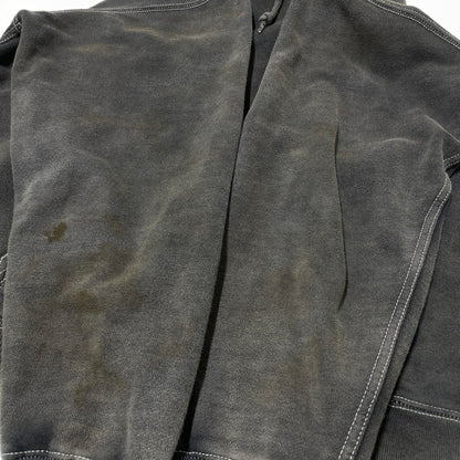 【現状渡し品】【メンズ】 M エム DAMAGE PROCESSING PULLOVER PARKA ダメージ加工 プルオーバーパーカー 長袖 トップス 140-260812-sa-06-tei サイズ：XL カラー：グレー系 万代Net店