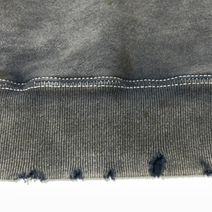【現状渡し品】【メンズ】 M エム DAMAGE PROCESSING PULLOVER PARKA ダメージ加工 プルオーバーパーカー 長袖 トップス 140-260812-sa-06-tei サイズ：XL カラー：グレー系 万代Net店