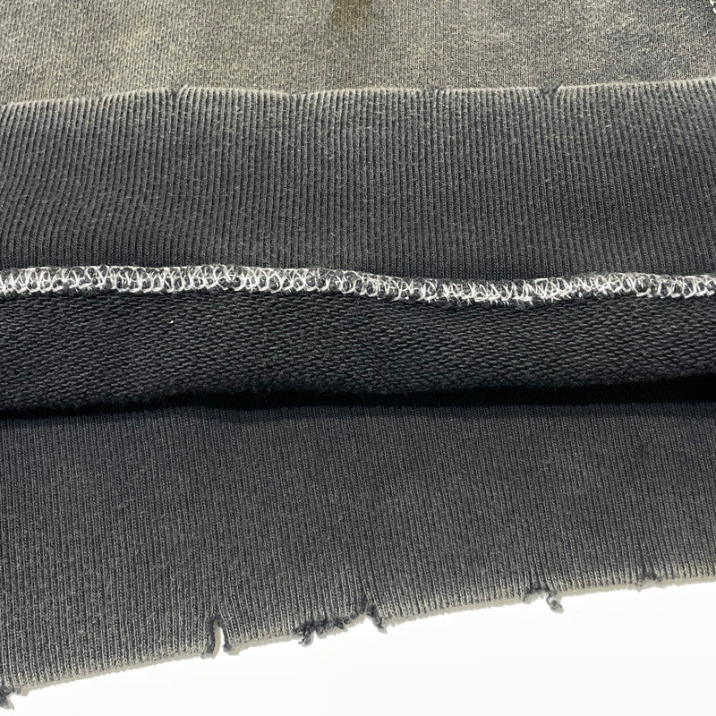 【現状渡し品】【メンズ】 M エム DAMAGE PROCESSING PULLOVER PARKA ダメージ加工 プルオーバーパーカー 長袖 トップス 140-260812-sa-06-tei サイズ：XL カラー：グレー系 万代Net店