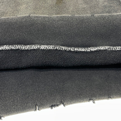 【現状渡し品】【メンズ】 M エム DAMAGE PROCESSING PULLOVER PARKA ダメージ加工 プルオーバーパーカー 長袖 トップス 140-260812-sa-06-tei サイズ：XL カラー：グレー系 万代Net店