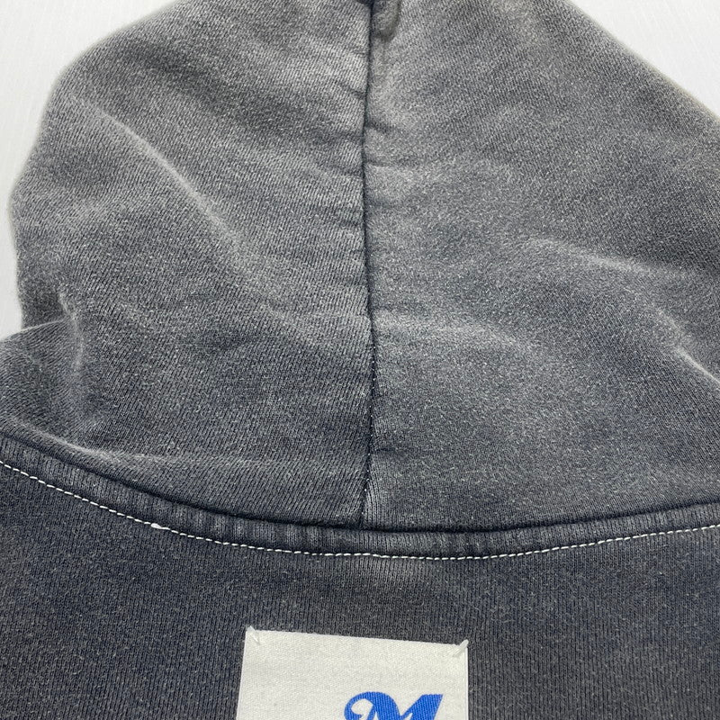 【現状渡し品】【メンズ】 M エム DAMAGE PROCESSING PULLOVER PARKA ダメージ加工 プルオーバーパーカー 長袖 トップス 140-260812-sa-06-tei サイズ：XL カラー：グレー系 万代Net店