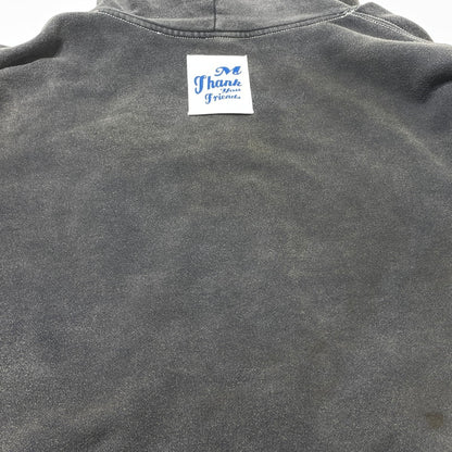【現状渡し品】【メンズ】 M エム DAMAGE PROCESSING PULLOVER PARKA ダメージ加工 プルオーバーパーカー 長袖 トップス 140-260812-sa-06-tei サイズ：XL カラー：グレー系 万代Net店