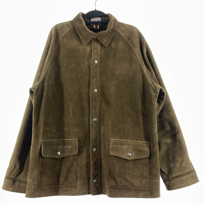 【中古品】【メンズ】 THE REAL MCCOY'S ザ リアル マッコイズ LEATHER WELDER JACKET MJ21014 8HU レザー ウェルターズ ジャケット アウター 145-260812-sa-02-tei サイズ：42 カラー：カーキ 万代Net店