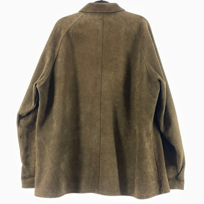 【中古品】【メンズ】 THE REAL MCCOY'S ザ リアル マッコイズ LEATHER WELDER JACKET MJ21014 8HU レザー ウェルターズ ジャケット アウター 145-260812-sa-02-tei サイズ：42 カラー：カーキ 万代Net店