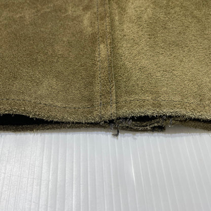 【中古品】【メンズ】 THE REAL MCCOY'S ザ リアル マッコイズ LEATHER WELDER JACKET MJ21014 8HU レザー ウェルターズ ジャケット アウター 145-260812-sa-02-tei サイズ：42 カラー：カーキ 万代Net店
