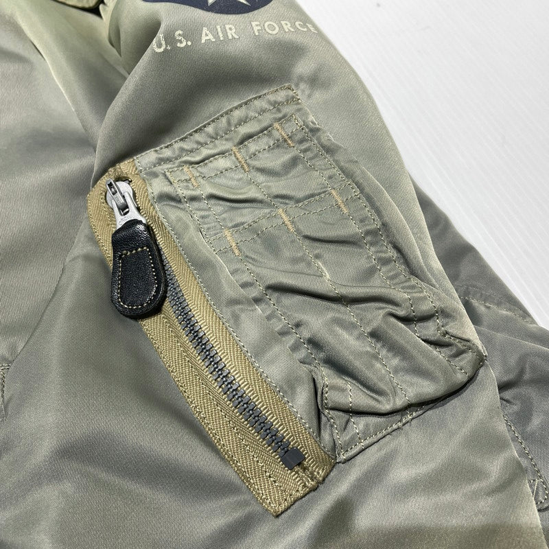 【現状渡し品】【メンズ】 BUZZ RICKSON'S バズ リクソンズ L-2B BR11132 フライ ジャケット アウター 145-260813-sa-04-tei サイズ：S カラー：カーキ 万代Net店