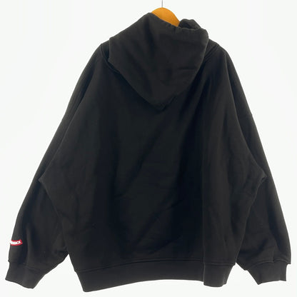 【中古品】【メンズ】 APPLEBUM アップルバム × RAIDBACK レイドバック 別注コラボ OVERSIZE SWEAT PARKER オーバーサイズ スウェット パーカー 長袖 トップス プルオーバーパーカー 142-260813-sa-08-tei サイズ：L カラー：ブラック 万代Net店