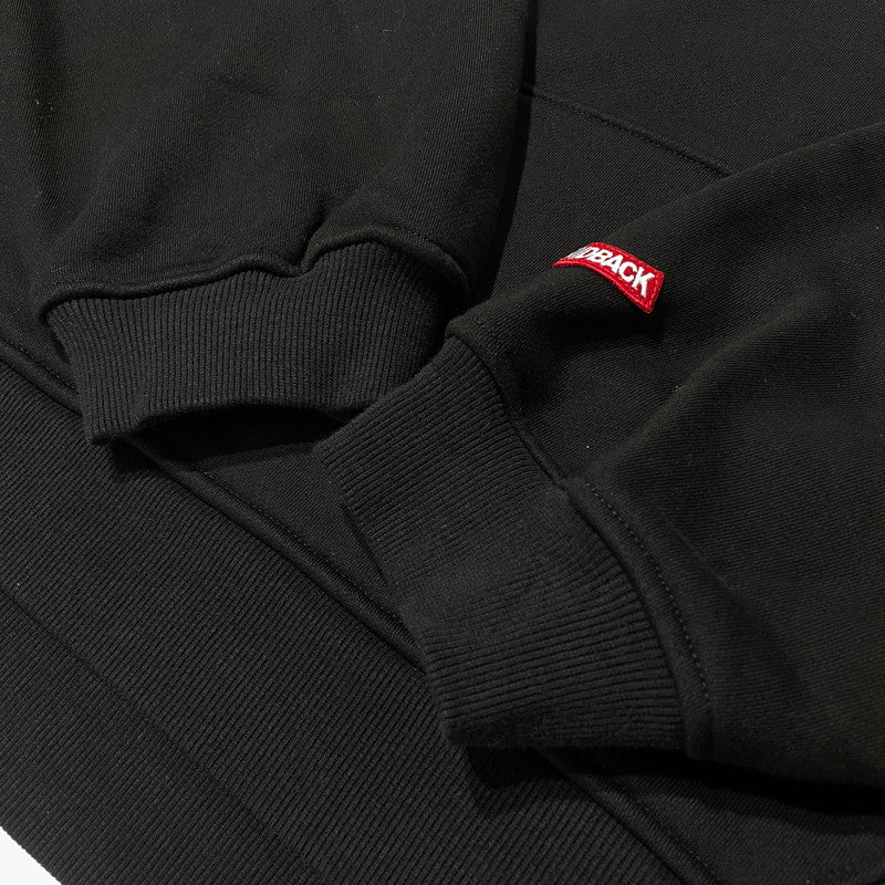 【中古品】【メンズ】 APPLEBUM アップルバム × RAIDBACK レイドバック 別注コラボ OVERSIZE SWEAT PARKER オーバーサイズ スウェット パーカー 長袖 トップス プルオーバーパーカー 142-260813-sa-08-tei サイズ：L カラー：ブラック 万代Net店