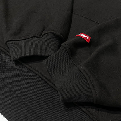 【中古品】【メンズ】 APPLEBUM アップルバム × RAIDBACK レイドバック 別注コラボ OVERSIZE SWEAT PARKER オーバーサイズ スウェット パーカー 長袖 トップス プルオーバーパーカー 142-260813-sa-08-tei サイズ：L カラー：ブラック 万代Net店