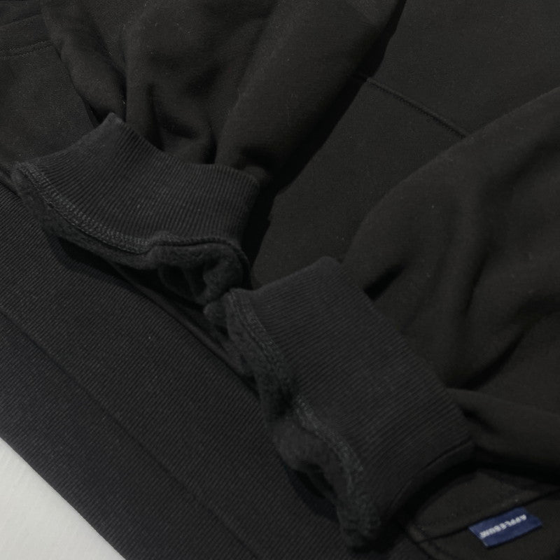 【中古品】【メンズ】 APPLEBUM アップルバム × RAIDBACK レイドバック 別注コラボ OVERSIZE SWEAT PARKER オーバーサイズ スウェット パーカー 長袖 トップス プルオーバーパーカー 142-260813-sa-08-tei サイズ：L カラー：ブラック 万代Net店