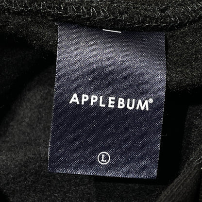 【中古品】【メンズ】 APPLEBUM アップルバム × RAIDBACK レイドバック 別注コラボ OVERSIZE SWEAT PARKER オーバーサイズ スウェット パーカー 長袖 トップス プルオーバーパーカー 142-260813-sa-08-tei サイズ：L カラー：ブラック 万代Net店