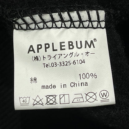 【中古品】【メンズ】 APPLEBUM アップルバム × RAIDBACK レイドバック 別注コラボ OVERSIZE SWEAT PARKER オーバーサイズ スウェット パーカー 長袖 トップス プルオーバーパーカー 142-260813-sa-08-tei サイズ：L カラー：ブラック 万代Net店