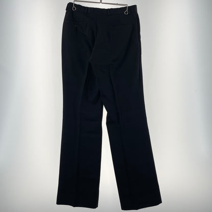 【中古品】【メンズ】 EMPORIO ARMANI エンポリオ アルマーニ SLACKS スラックス ボトムス 152-260813-sa-02-tei サイズ：46 カラー：ブラック 万代Net店