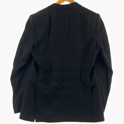 【中古品】【メンズ】 EMPORIO ARMANI エンポリオ アルマーニ TAILORED JACKET テーラード ジャケット アウター 141-260813-sa-06-tei サイズ：48 カラー：ブラック 万代Net店