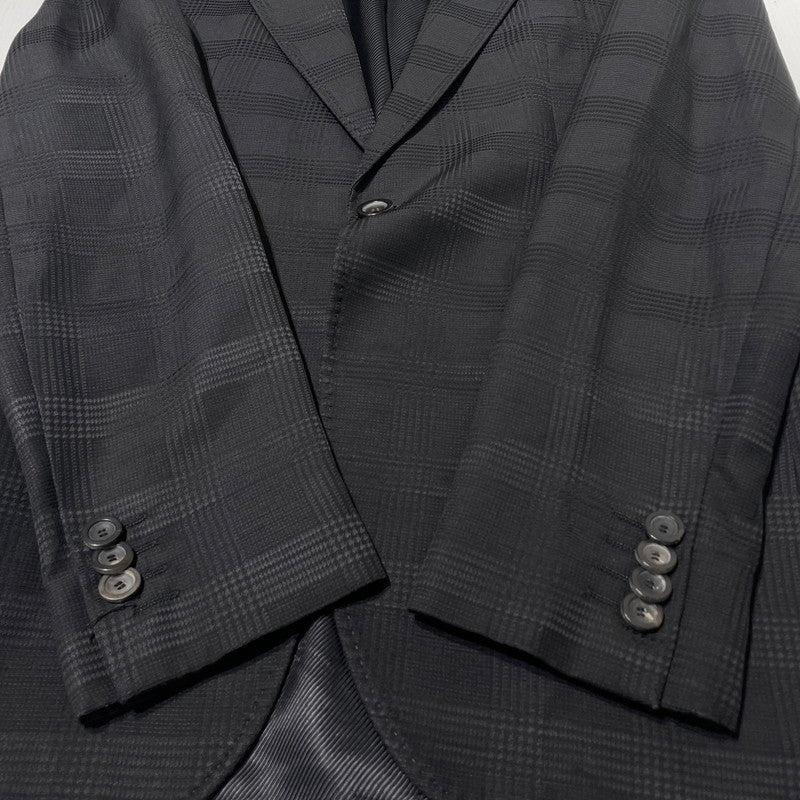【中古品】【メンズ】 EMPORIO ARMANI エンポリオ アルマーニ TAILORED JACKET テーラード ジャケット アウター 141-260813-sa-06-tei サイズ：48 カラー：ブラック 万代Net店