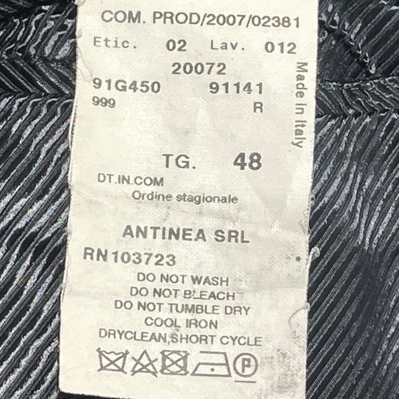 【中古品】【メンズ】 EMPORIO ARMANI エンポリオ アルマーニ TAILORED JACKET テーラード ジャケット アウター 141-260813-sa-06-tei サイズ：48 カラー：ブラック 万代Net店