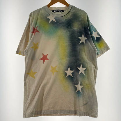 【中古品】【メンズ】 PALM ANGELS パーム エンジェルス SPRAYED STARS VINT TEE PMAA072S23JER008 スプレイド スターズ ヴィント Tシャツ 半袖 トップス 141-260813-sa-13-tei サイズ：M カラー：マルチカラー 万代Net店
