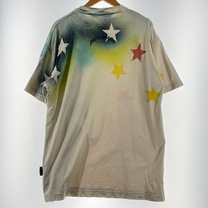 【中古品】【メンズ】 PALM ANGELS パーム エンジェルス SPRAYED STARS VINT TEE PMAA072S23JER008 スプレイド スターズ ヴィント Tシャツ 半袖 トップス 141-260813-sa-13-tei サイズ：M カラー：マルチカラー 万代Net店
