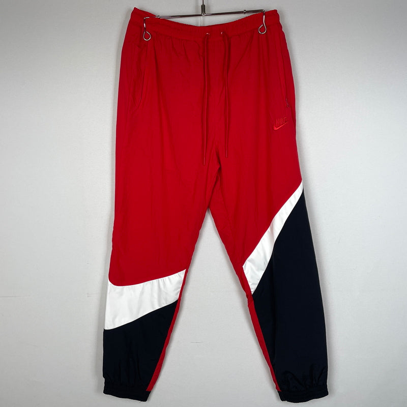【中古品】【メンズ】 NIKE ナイキ BIG SWOOSH HBR STMT WOVEN PANTS ビッグ スウィッシュ エイチ ビー アール ステイメント ウーブン パンツ ボトムス 159-260901-sa-05-teih サイズ：M カラー：レッド 万代Net店