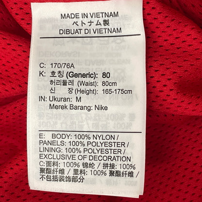 【中古品】【メンズ】 NIKE ナイキ BIG SWOOSH HBR STMT WOVEN PANTS ビッグ スウィッシュ エイチ ビー アール ステイメント ウーブン パンツ ボトムス 159-260901-sa-05-teih サイズ：M カラー：レッド 万代Net店