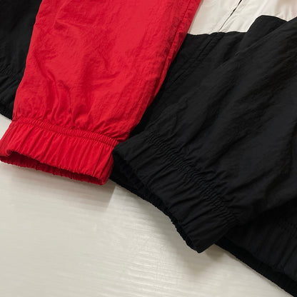 【中古品】【メンズ】 ADIDAS アディダス AR3133-657 BIG SWOOSH WOVEN JACKET ビッグ スウィッシュ ウーブン ジャケット アウター 148-260901-sa-22-teih サイズ：S カラー：レッド 万代Net店