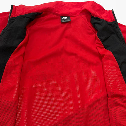 【中古品】【メンズ】 ADIDAS アディダス AR3133-657 BIG SWOOSH WOVEN JACKET ビッグ スウィッシュ ウーブン ジャケット アウター 148-260901-sa-22-teih サイズ：S カラー：レッド 万代Net店