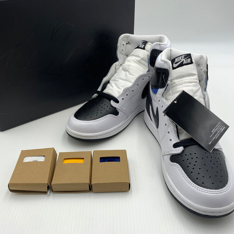 【中古品】【メンズ】 NIKE ナイキ × FRAGMENT DESIGN フラグメントデザイン × UNION ユニオン 別注 コラボ AIR JORDAN 1 RETRO HIGH OG II7282-100 エアジョーダン1 レトロ ハイ スニーカー 靴 シューズ 160-260823-ko-10-teih サイズ：28cm カラー：ホワイト 万代Net店