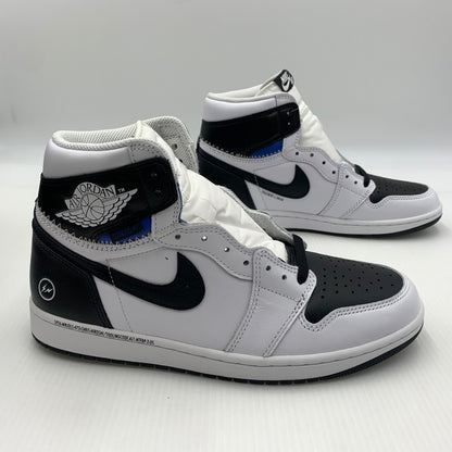 【中古品】【メンズ】 NIKE ナイキ × FRAGMENT DESIGN フラグメントデザイン × UNION ユニオン 別注 コラボ AIR JORDAN 1 RETRO HIGH OG II7282-100 エアジョーダン1 レトロ ハイ スニーカー 靴 シューズ 160-260823-ko-10-teih サイズ：28cm カラー：ホワイト 万代Net店