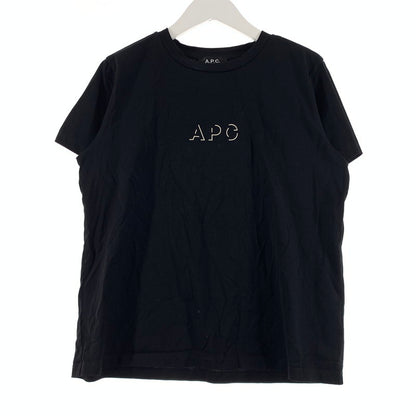【中古品】【レディース】 A.P.C. アーペーセー GRAPHIC LOGO S/S TEE 4114413 グラフィック ロゴ ショートスリーブ Tシャツ 半袖 トップス 168-260815-ko-15-teih サイズ：S カラー：ブラック 万代Net店