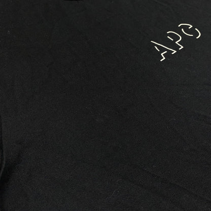 【中古品】【レディース】 A.P.C. アーペーセー GRAPHIC LOGO S/S TEE 4114413 グラフィック ロゴ ショートスリーブ Tシャツ 半袖 トップス 168-260815-ko-15-teih サイズ：S カラー：ブラック 万代Net店