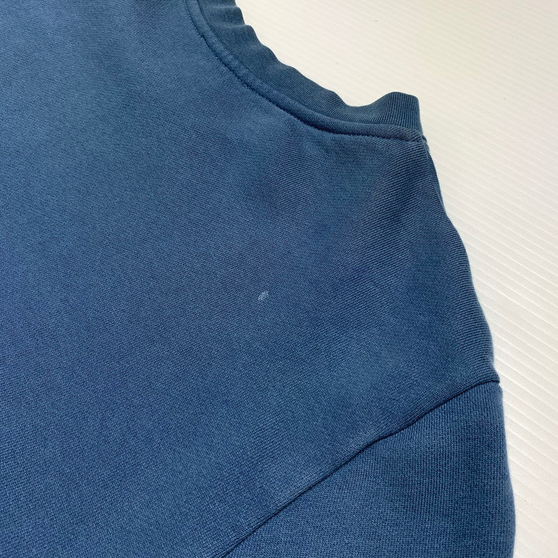 【現状渡し品】【メンズ】 A.P.C. アーペーセー V.P.C. LOGO CREW NECK SWEAT ロゴ クルーネック スウェット トップス トレーナー 141-260815-ko-04-teih サイズ：M カラー：ブルー系 万代Net店