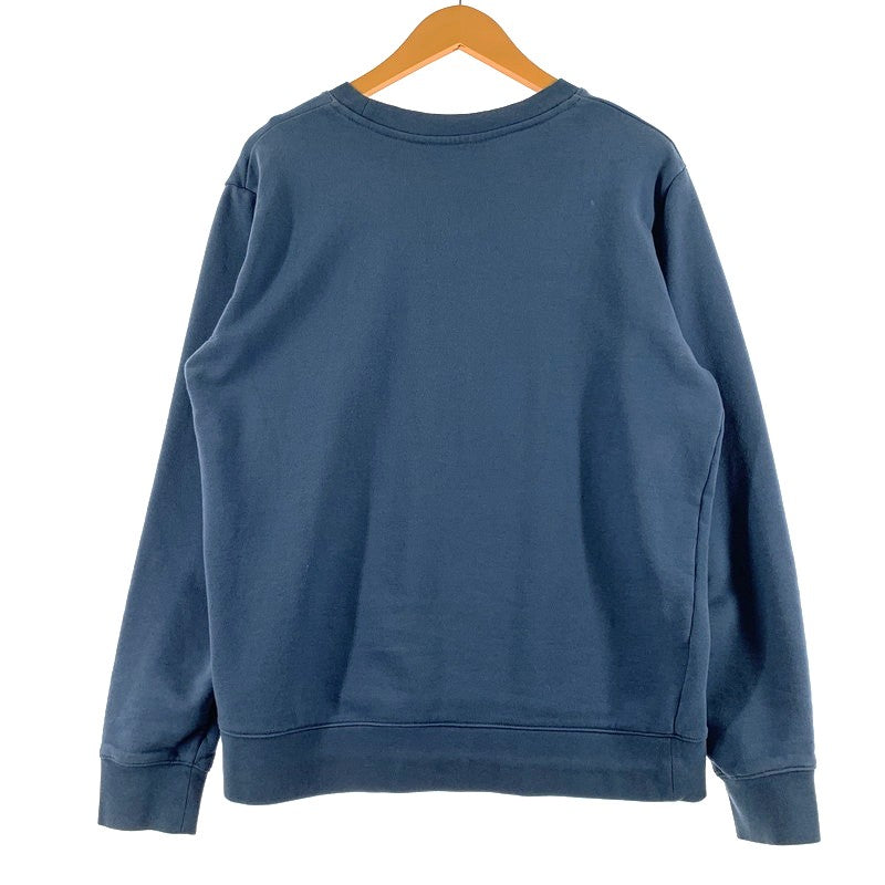 【現状渡し品】【メンズ】 A.P.C. アーペーセー V.P.C. LOGO CREW NECK SWEAT ロゴ クルーネック スウェット トップス トレーナー 141-260815-ko-04-teih サイズ：M カラー：ブルー系 万代Net店
