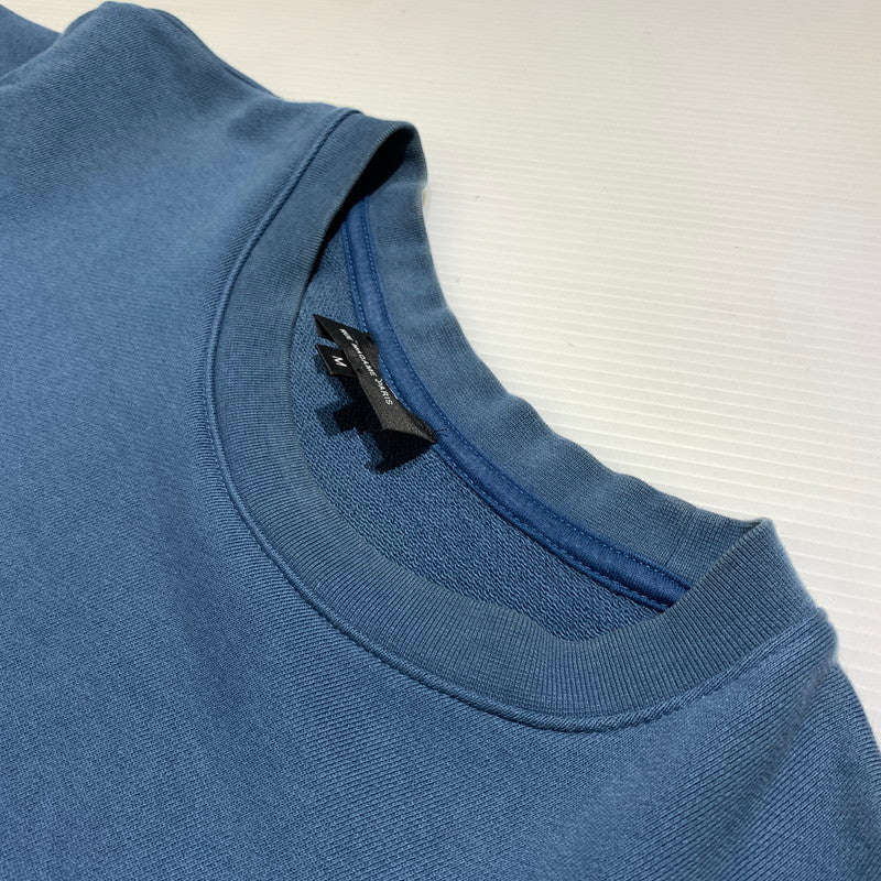 【現状渡し品】【メンズ】 A.P.C. アーペーセー V.P.C. LOGO CREW NECK SWEAT ロゴ クルーネック スウェット トップス トレーナー 141-260815-ko-04-teih サイズ：M カラー：ブルー系 万代Net店