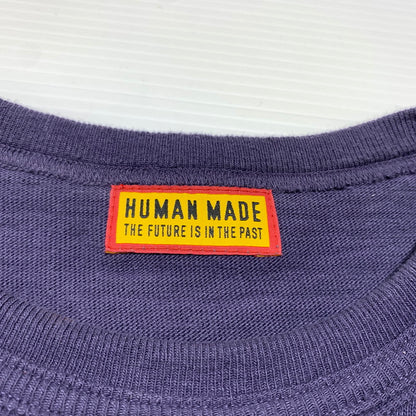 【中古品】【メンズ】 HUMAN MADE ヒューマンメイド GRAPHIC S/S T-SHIRT グラフィック ショートスリーブ Tシャツ 半袖 トップス 142-260815-ko-01-teih サイズ：M カラー：ネイビー 万代Net店
