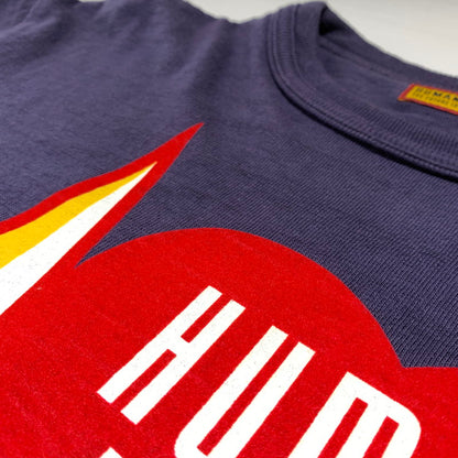 【中古品】【メンズ】 HUMAN MADE ヒューマンメイド GRAPHIC S/S T-SHIRT グラフィック ショートスリーブ Tシャツ 半袖 トップス 142-260815-ko-01-teih サイズ：M カラー：ネイビー 万代Net店
