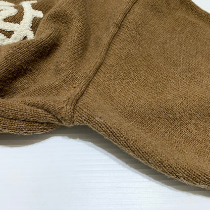 【中古品】【メンズ】 HUMAN MADE ヒューマンメイド HEART KNIT HM28CS018 ハート ニット トップス セーター 142-260815-ko-07-teih サイズ：L カラー：ブラウン 万代Net店