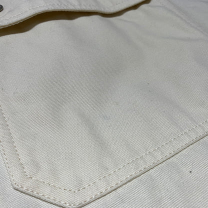 【中古品】【メンズ】 X-LARGE エクストララージ OG WORK JACKET 101213021006 ワークジャケット アウター カバーオール 153-260815-ko-12-teih サイズ：L カラー：アイボリー 万代Net店