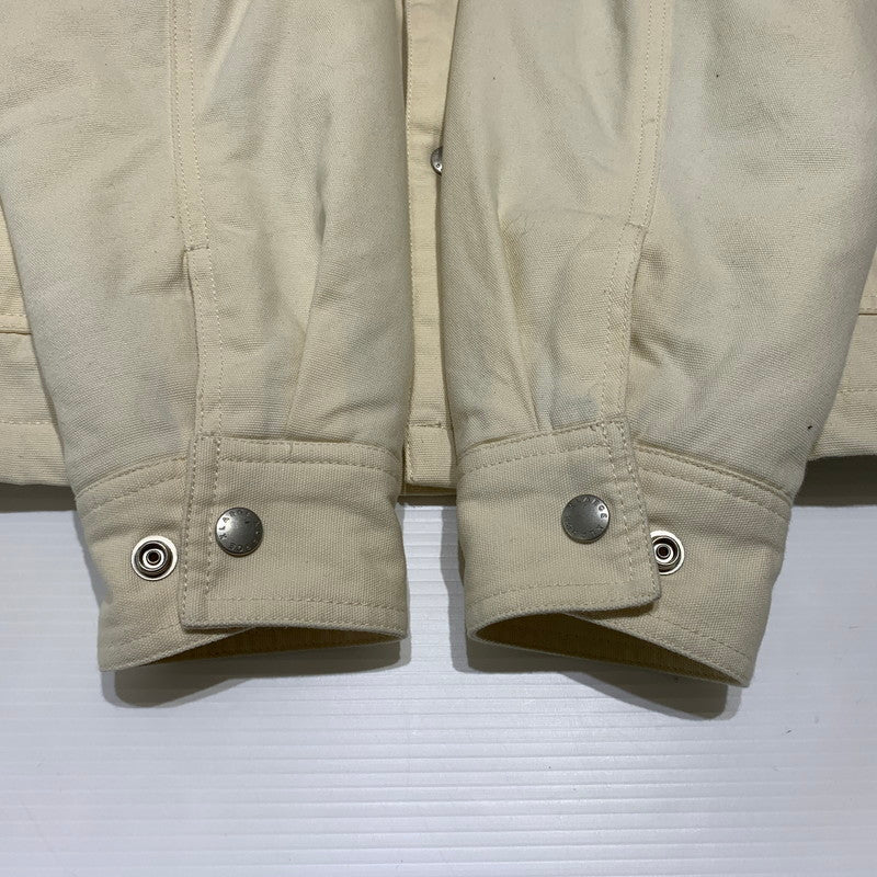 【中古品】【メンズ】 X-LARGE エクストララージ OG WORK JACKET 101213021006 ワークジャケット アウター カバーオール 153-260815-ko-12-teih サイズ：L カラー：アイボリー 万代Net店