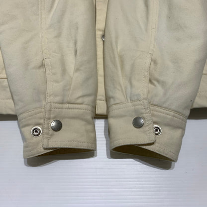 【中古品】【メンズ】 X-LARGE エクストララージ OG WORK JACKET 101213021006 ワークジャケット アウター カバーオール 153-260815-ko-12-teih サイズ：L カラー：アイボリー 万代Net店